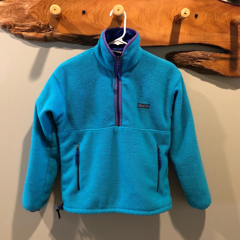 Patagonia Vintage 1980’s Fleece 1/2 Zip Size - 8